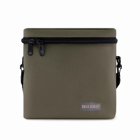 Olive Green Ripstop Insulated Lunch Bag - Medium