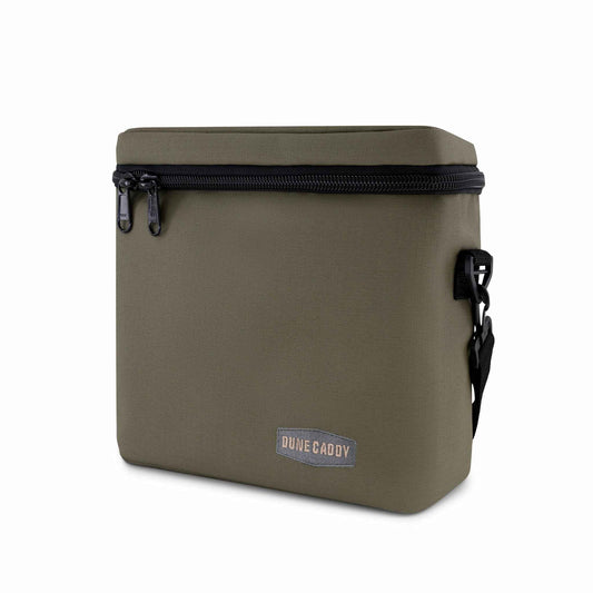 Olive Green Ripstop Insulated Lunch Bag - Medium