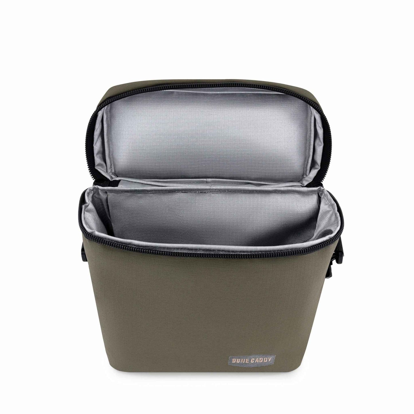 Olive Green Ripstop Insulated Lunch Bag - Medium