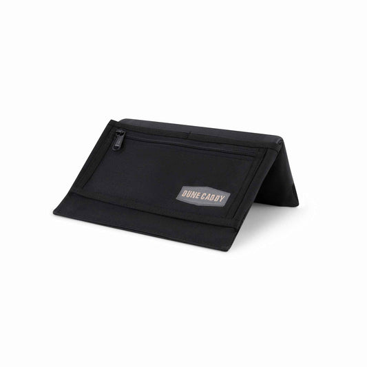 Car Armrest - Black Canvas & Leather