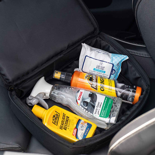 Car Bag - Black Canvas