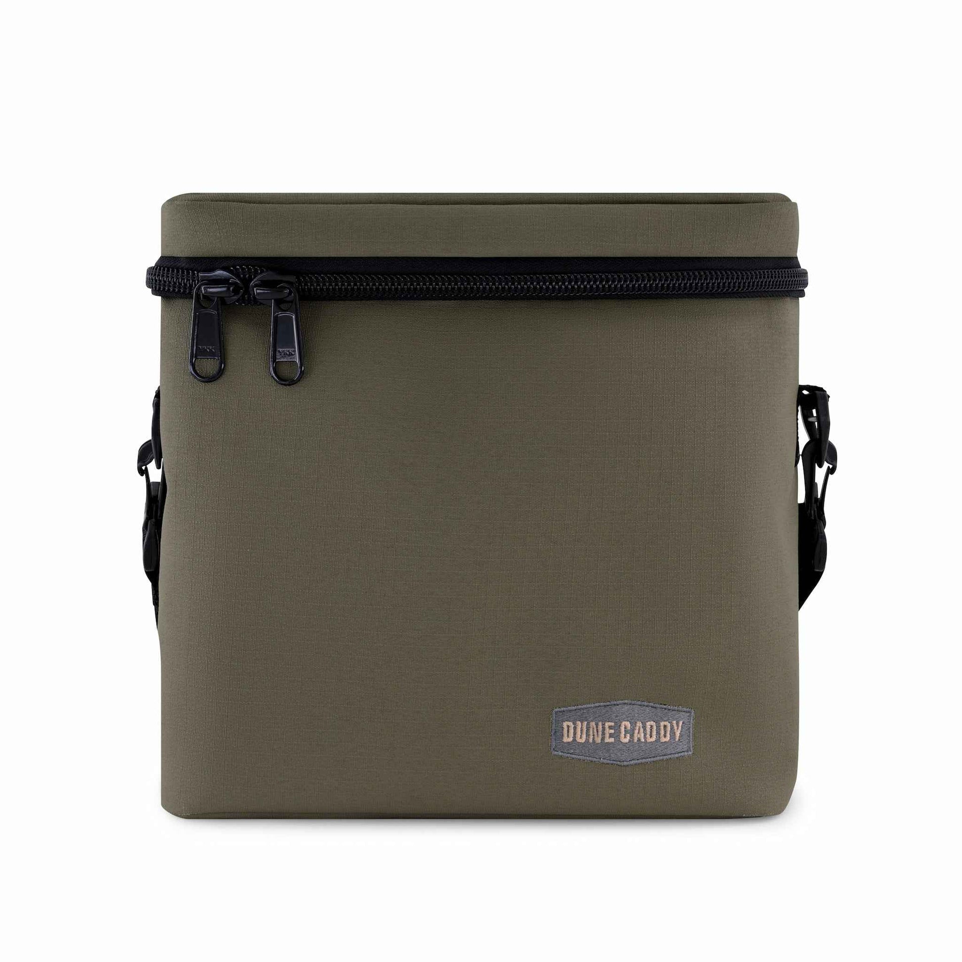 Olive Green Ripstop Insulated Lunch Bag - Medium